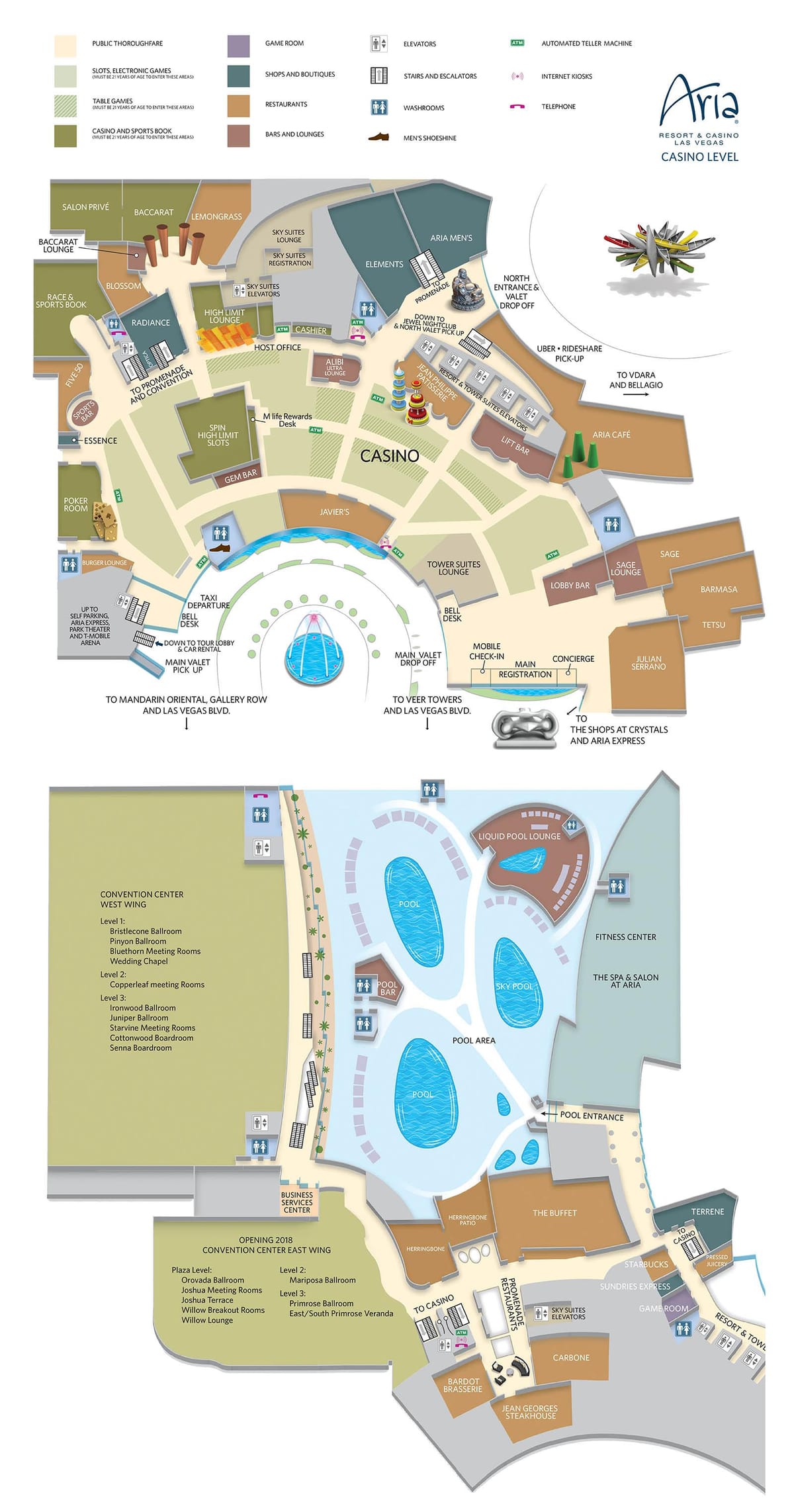 Las Vegas aria kat jeyografik