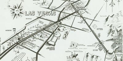 Fin vye granmoun Las Vegas teren kat jeyografik
