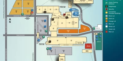 Kat jeyografik nan Las Vegas sant konvansyon