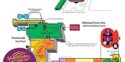 Kat jeyografik nan Sirk Sirk Las Vegas